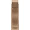 Ekena Millwork 6-in W x 16-in D x 20-in H Funston Slat Rough Cedar Woodgrain TimberThane Outlooker, Primed Tan OUTUR060X16X20FST24RCPR - alternate 5
